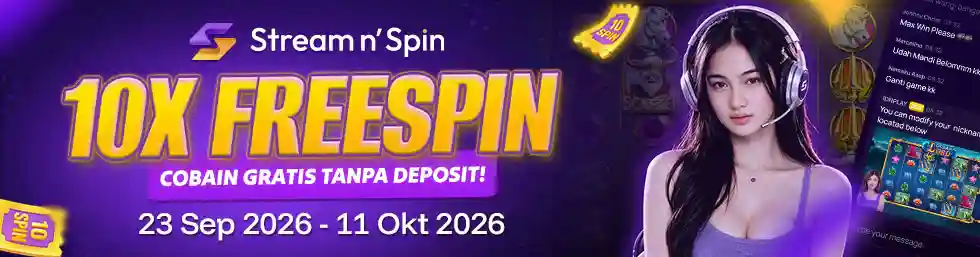 SnS - Dapatkan 10x Freespin